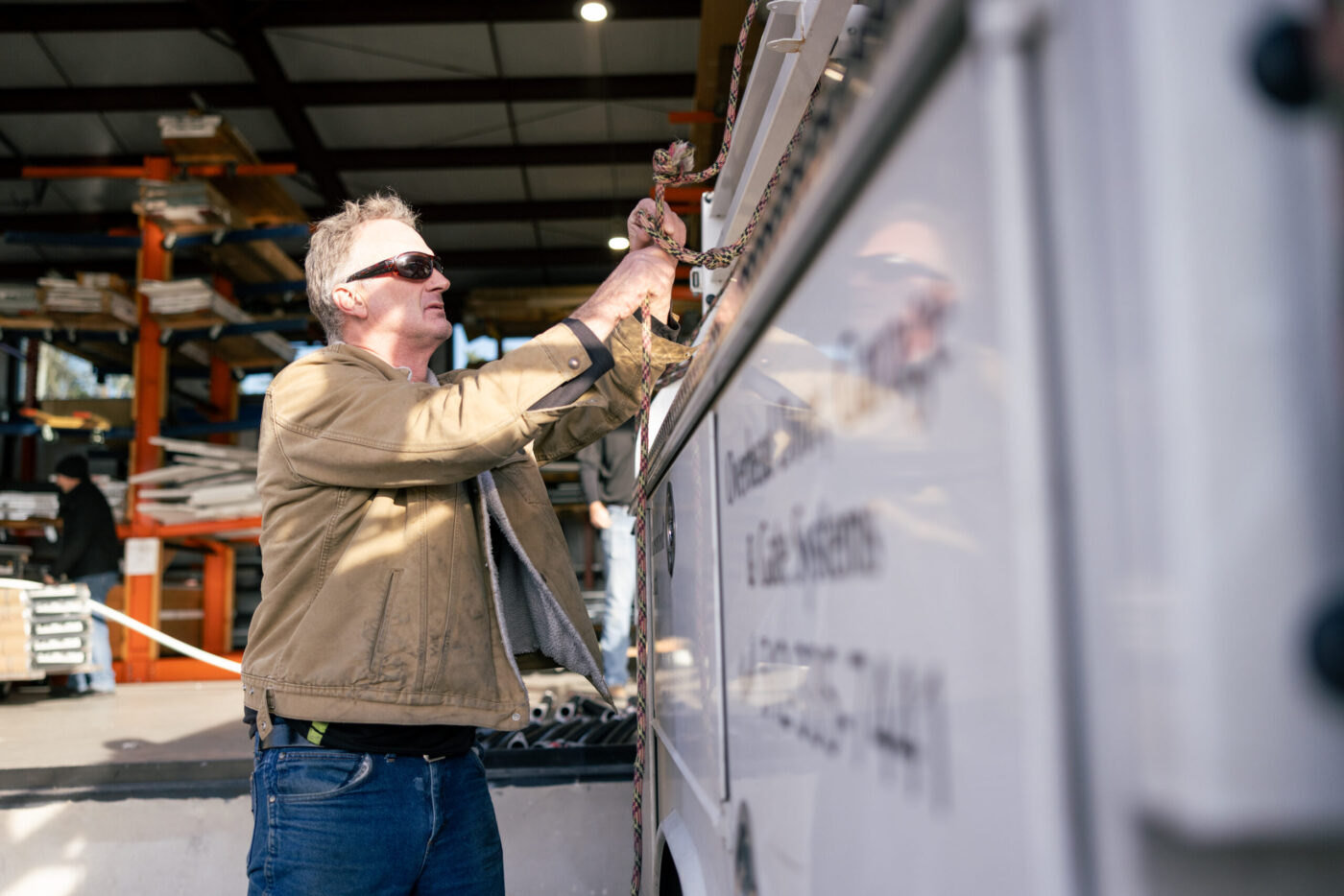 warehouse truck