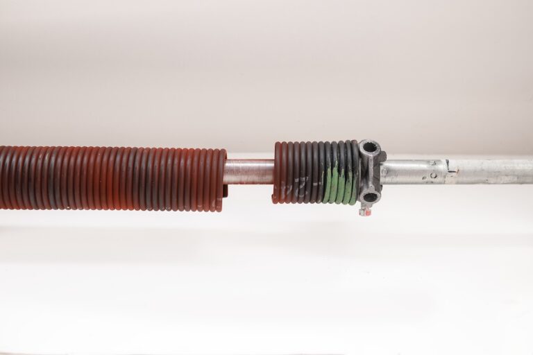 Broken garage door spring or torsion spring