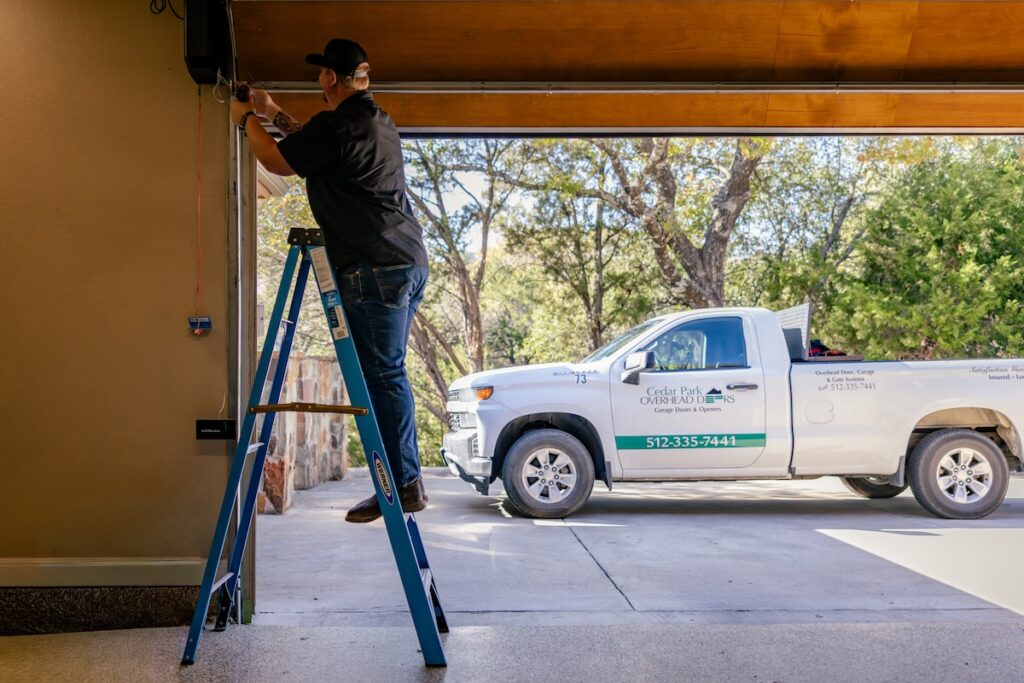 Fixing garage door
